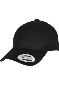 Flexfit Premium Curved Visor Snapback Cap black - One Size
