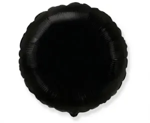 Flexmetal Fóliový balón - Čierny Kruh