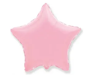 Flexmetal Fóliový balón Hviezda - ružová