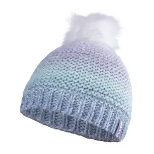 FLLÖS SHELBY Dámska zimná pletená čiapka, fialová, veľkosť
