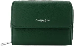FLORA & CO Dámska peňaženka H6012 vert fonce