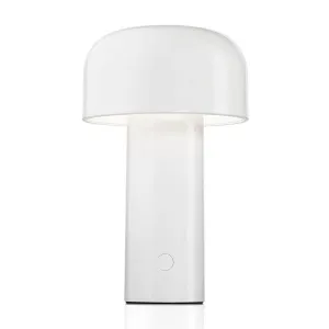 FLOS Bellhop stolová LED lampa, biela