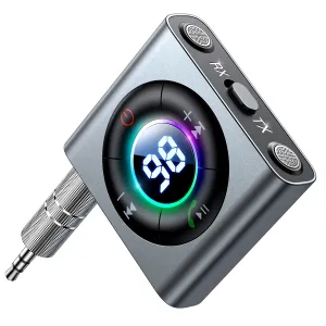 Joyroom JR-CB2 Transmiter Bluetooth AUX gray