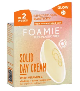 Foamie Tuhý rozjasňujúci pleťový krém Energy Glow (Solid Day Cream) 35 g