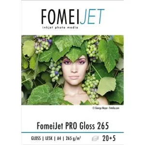 FOMEI PRO Gloss 265 A4 – balenie 20ks + 5 ks zadarmo