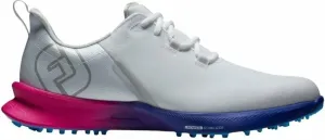 Footjoy FJ Fuel Sport Mens Golf Shoes White/Pink/Blue 41 Pánske golfové topánky