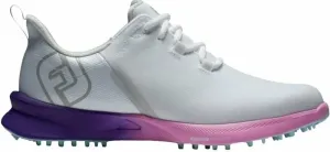 Footjoy FJ Fuel Sport Womens Golf Shoes White/Purple/Pink 42