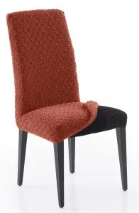 Forbyt, Poťah elastický na celú stoličku, komplet 2 ks MARTIN, teracotta