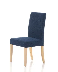 Forbyt, Poťah elastický na celú stoličku, komplet 2 ks Petra, modrá