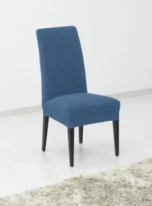 Forbyt Napínací poťah na stoličky Denia modrá, 40 x 60 cm, sada 2 ks