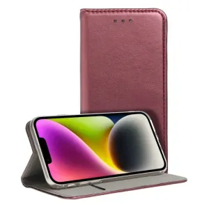 Knižkové puzdro Magnet Book bordové – Samsung Galaxy S23+