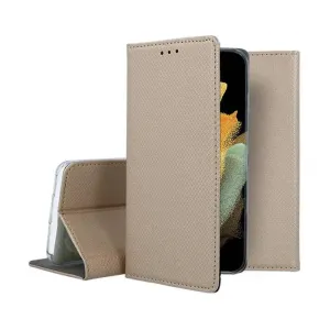 Knižkové puzdro Smart Case Book zlaté – Samsung Galaxy S23 Ultra