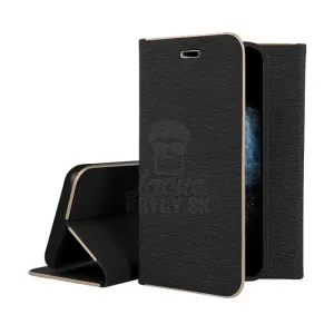 Knižkové puzdro Luna Book čierne – Apple iPhone 15 Pro Max