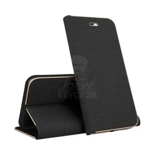 Knižkové puzdro Luna Book čierne – Samsung Galaxy S20 FE