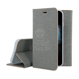 Knižkové Puzdro Luna Book Strieborné – Samsung Galaxy A22 5G