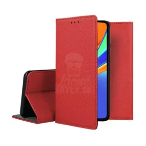 Knižkové puzdro Smart Case Book červené – Xiaomi Redmi 9C