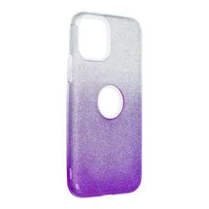 Ligotavý Kryt Forcell Shining transparentno-fialový – iPhone 11 Pro