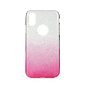 Ligotavý Kryt Forcell Shining transparentno-ružový – iPhone 11