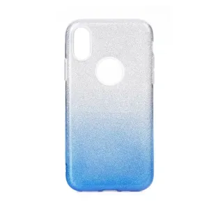 Ligotavý Kryt Forcell Shining trasparentno-modrý – Samsung Galaxy A50 / A30s