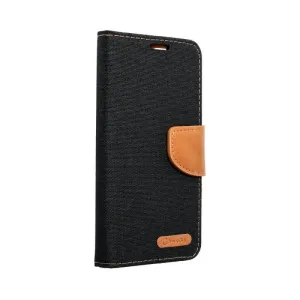 Peňaženkové puzdro Canvas Book čierne – Samsung Galaxy A21s