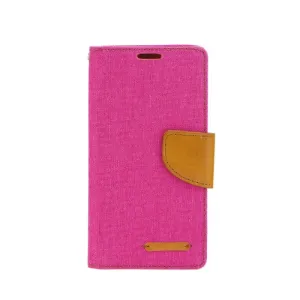 Peňaženkové puzdro Canvas Book ružové – iPhone 11 Pro Max