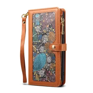 Peňaženkové puzdro Eseble Star Wallet case hnedé – Samsung Galaxy A25 5G