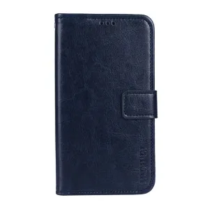 Peňaženkové puzdro Idewei Grand case modré – Doogee S97 Pro