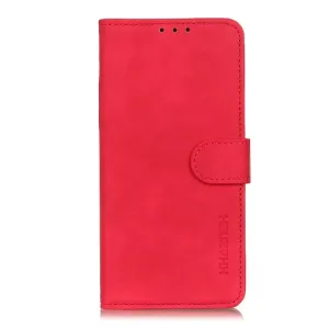 Peňaženkové puzdro Khazneh červené – Motorola Moto G200 5G