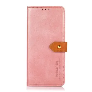 Peňaženkové puzdro Khazneh Dual-color case ružové – Xiaomi Redmi Note 12S