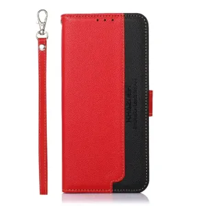Peňaženkové puzdro Khazneh RFID case červené – Oppo Reno 10 5G / Reno 10 Pro 5G