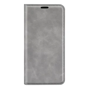 Peňaženkové puzdro Magnetic smooth case sivé – Samsung Galaxy A53 5G