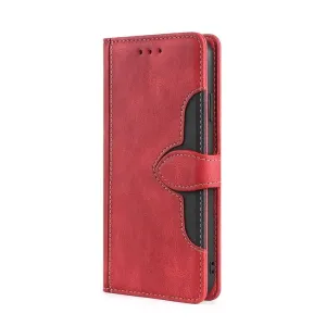 Peňaženkové puzdro Ornate case červené – TCL 20AX 5G / TCL 20R 5G