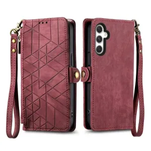 Peňaženkové puzdro Purse case červené – Samsung Galaxy A25 5G