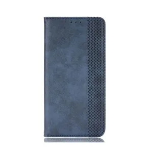 Peňaženkové puzdro Retro Leather modré – Motorola Moto G52 / G82 5G