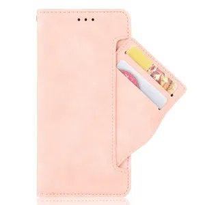 Peňaženkové puzdro Slots case ružové – T Phone Pro / T Phone Pro