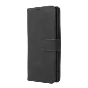 Peňaženkové puzdro Solid čierne – Samsung Galaxy S22 Ultra