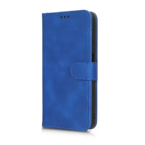 Peňaženkové puzdro Solid modré – Motorola Moto E22