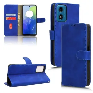 Peňaženkové puzdro Solid modré – Motorola Moto G04 / G24