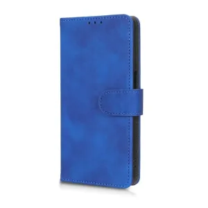 Peňaženkové puzdro Solid modré – Motorola Moto G62
