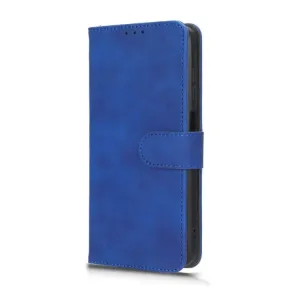 Peňaženkové puzdro Solid modré – Oukitel C32 / C32 Pro