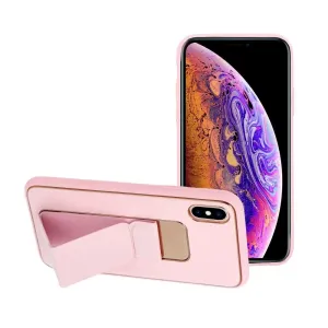 Puzdro Forcell Kickstand TPU iPhone X/Xs - ružové