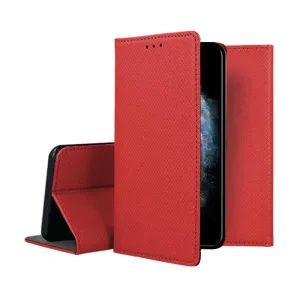 Puzdro Smart Case Book Červené – Huawei P8 Lite 2017 / P9 Lite 2017 / Honor 8 Lite