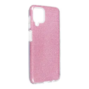 Puzdro Shimmer TPU Samsung Galaxy A12 A125/M12 M127 - ružové