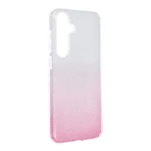 Forcell Obal Shining, Samsung Galaxy S24 Plus, strieborno ružový