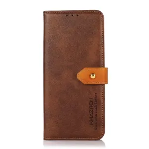 Peňaženkové puzdro Khazneh Dual-color case hnedé – Honor 90