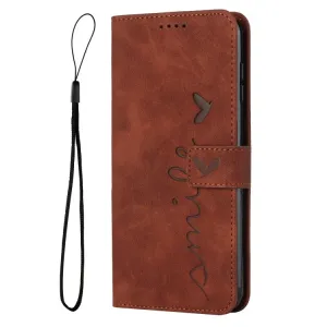 Peňaženkové puzdro Smile case hnedé – Xiaomi Poco F5