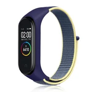 Remienok Cloth Wristband modro-žltý pre Xiaomi Smart Band 7