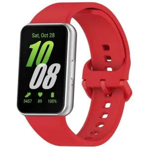 Remienok Solid Wristband červený pre Samsung Galaxy Fit 3