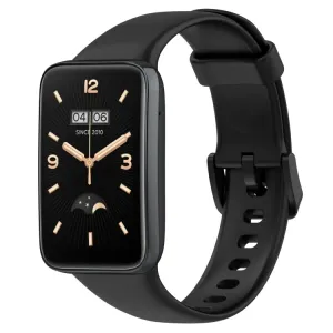 Remienok Solid Wristband čierny pre Xiaomi Smart Band 7 Pro