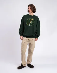 Forét Dioxide Sweatshirt DARK GREEN L